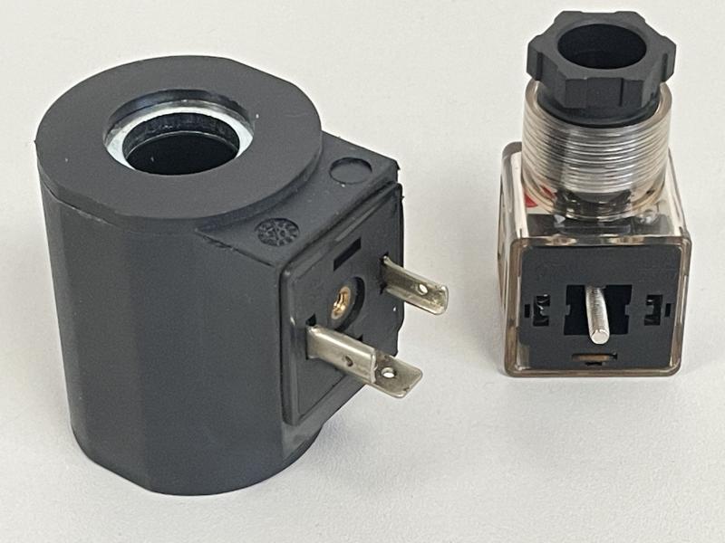 Magnetspule, Magnetventil, Ventilspule für Hydraulik Ventil 48 Volt, Ø 16 mm