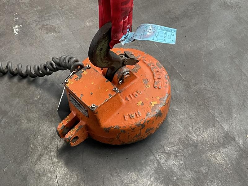 Elektro Rundmagnet, Lasthebemagnet, 1000 kg, Kranmagnet, Hubmagnet, Hebemagnet