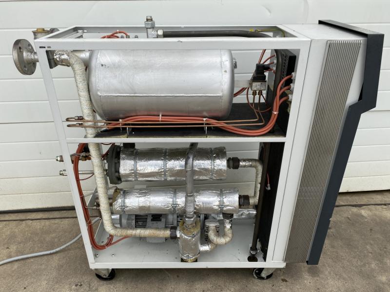 Universal Temperiergerät Oil Advanced mit Elektroheizung und Anschlüssen für Fremdkühlung