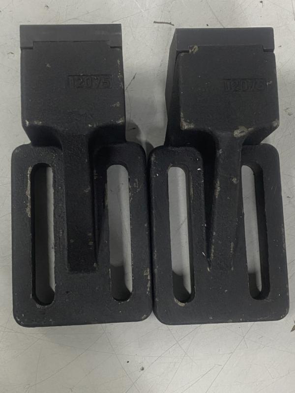 4 Stück Spannelemente, Niederzugspanner, Stabilspannbacken, Spannpratze