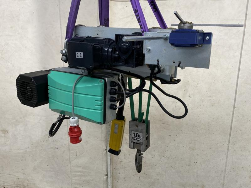 Neuer Elektro Bandzug, Textilbandhubwerk, Kran-Hubwerk mit Katzfahrwerk