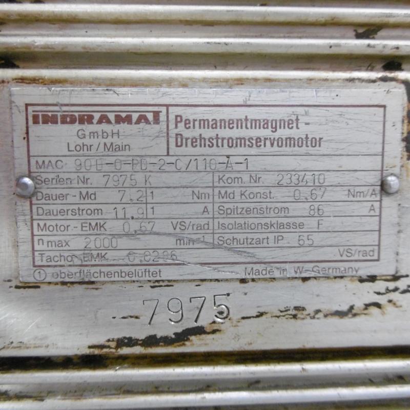 Permanentmagnet Drehstrom- Servomotor, Drei- Phasen- Motor Permanentmagnet Drehstrom- Servomotor, Drei- Phasen- Motor