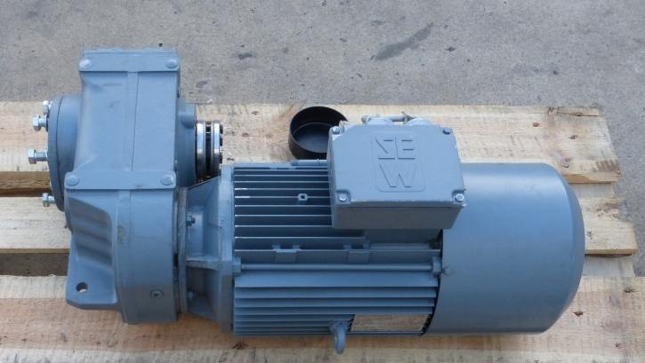 Getriebemotor, Elektromotor, Flachgetriebemotor