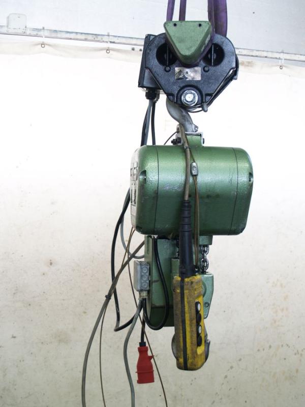 E-Kettenzug, Elektro Hubwerk, Kran 1500 kg