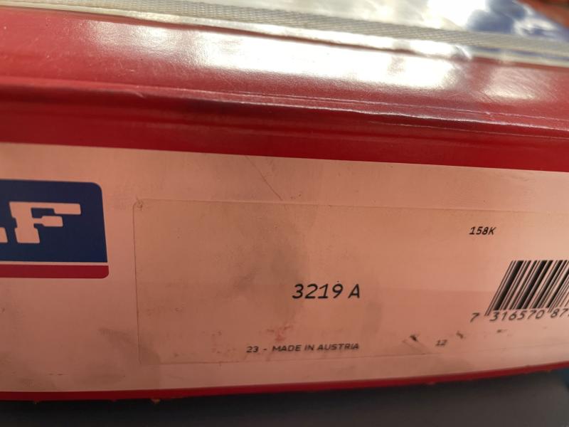 Zweireihiges Schrägkugellager 3219 A Wälzlager, wie Rillenkugellager, Kugellager -- 95-170-55,6