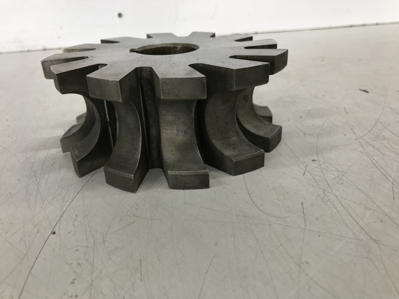 HSS-Halbrundfräser-Profilfräser Konkav-Scheibenfräser, Radiusfräser Halbkreisfräser HSS-ECo (2,6 kg)