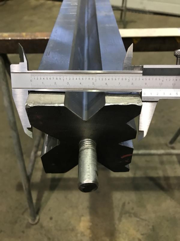 Wendeprisma, Matrizenblock für Gesenkbiegemaschine Abkantpresse