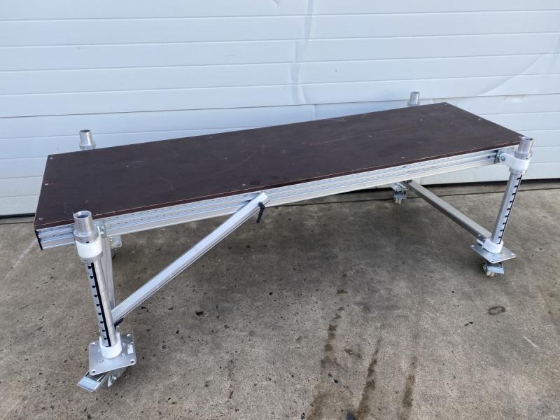 Werkbank, Werktisch, Arbeitstisch aus hochwertigen Komponenten wie Aluminium Systemprofil 