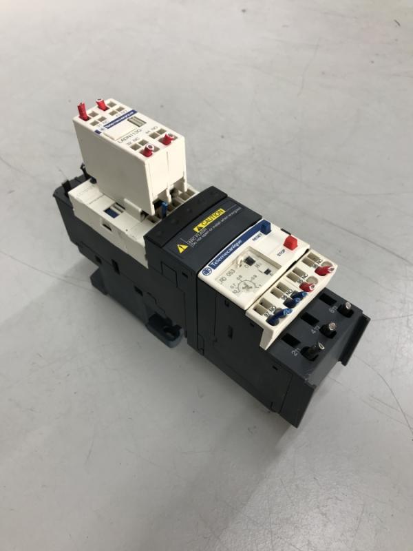 Leistungsschütz, Lastschütz, Luftschütz, Schütz, Leistungsschalter, Motorschütz mit Motorschutzrelais 0,63 - 1 A