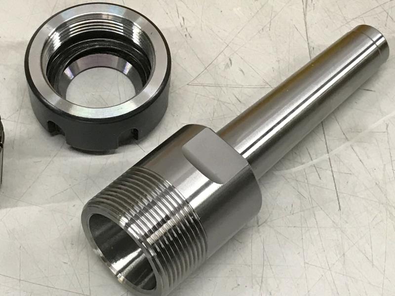 Spannzangenfutter MK2, Spannzangensatz mit Spannzangeaufnahme ER25 Spannzangenfutter MK2, Spannzangensatz mit Spannzangeaufnahme ER25