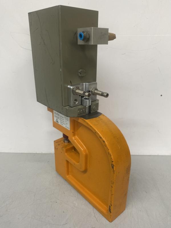 Pneumatik-Locheinheit, Druckluftstanzbügel, Stanzbügel, Stanzeinheit, Pneumatik-Kraftzylinder