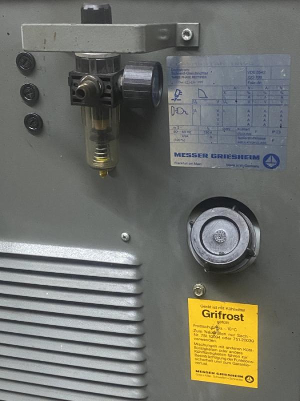 Plasma Schneidgerät, Plasmaschneidmaschine mit Handbrenner BINZEL ABICOR