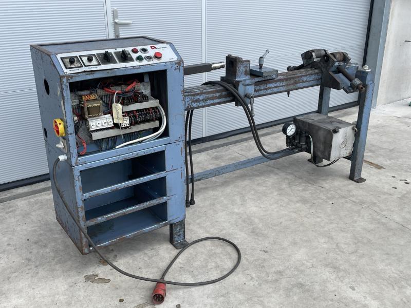 Automatischer Mehrzweck-Eisendreher, mit Aufsatz Ringbiegemaschine und Hydraulikaggregat 600 bar
