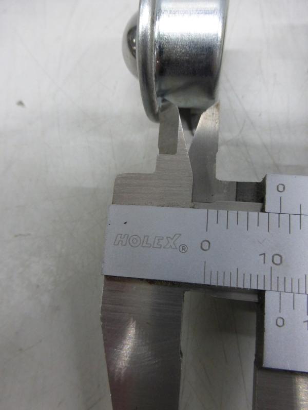 Kugelrolle für Kugelrollentisch zum Einbau in Rollenbahnen