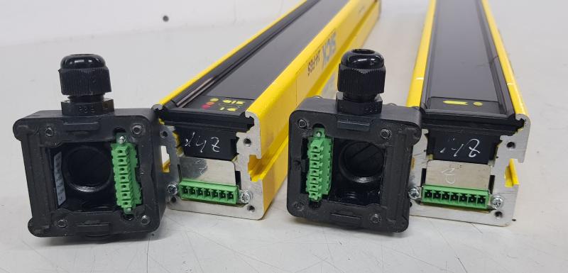 Mehrstrahl- Sicherheits- Lichtschranke, Lichtvorhang, Fingerschutz, Sender und Empfänger