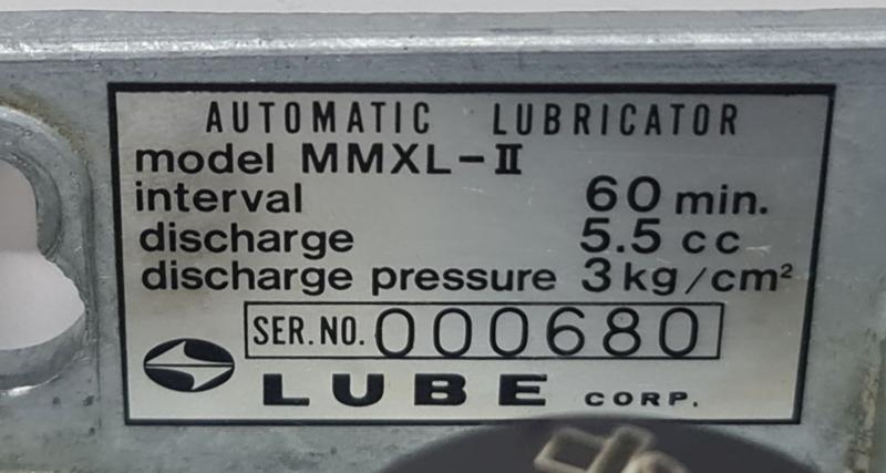 Zentralschmierung für Schmieröl, Schmierpumpe, Automatic Lubricator
