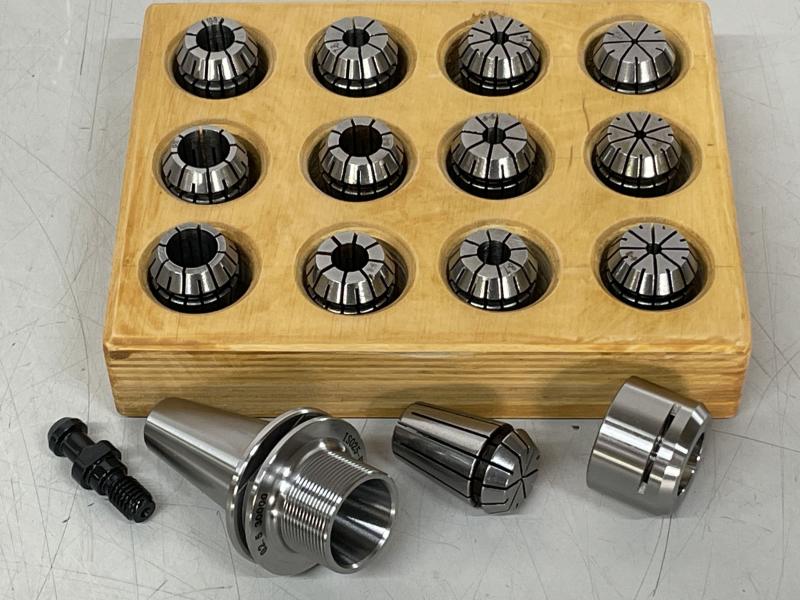 Spannzangenfutter ISO25, SK25, Spannzangensatz mit Spannzangeaufnahme ER20 Spannzangenfutter ISO25, SK25, Spannzangensatz mit Spannzangeaufnahme ER20
