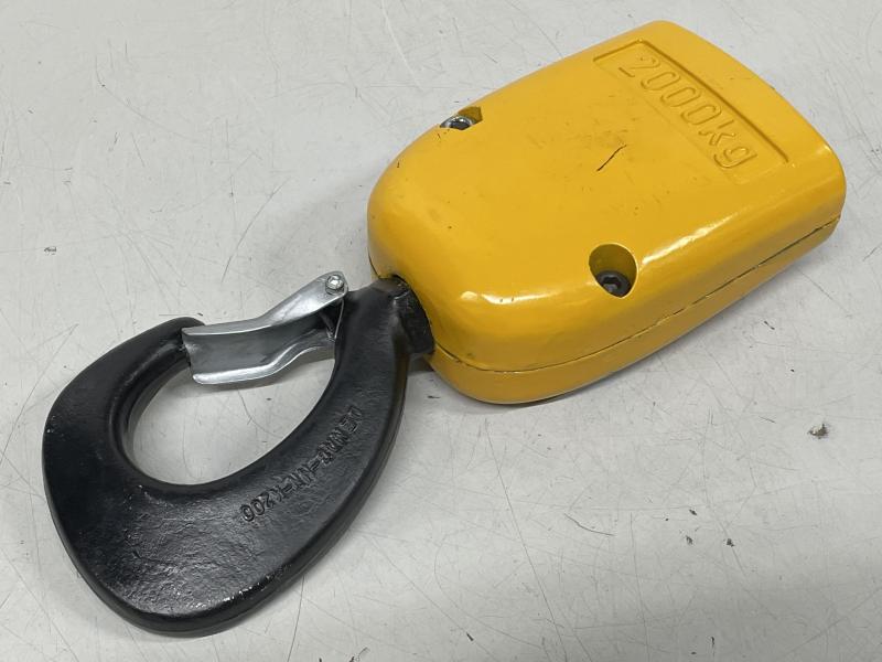 Kranhaken, Hubflasche, Unterflasche für Kettenzug, Lasthaken, 2-strängig