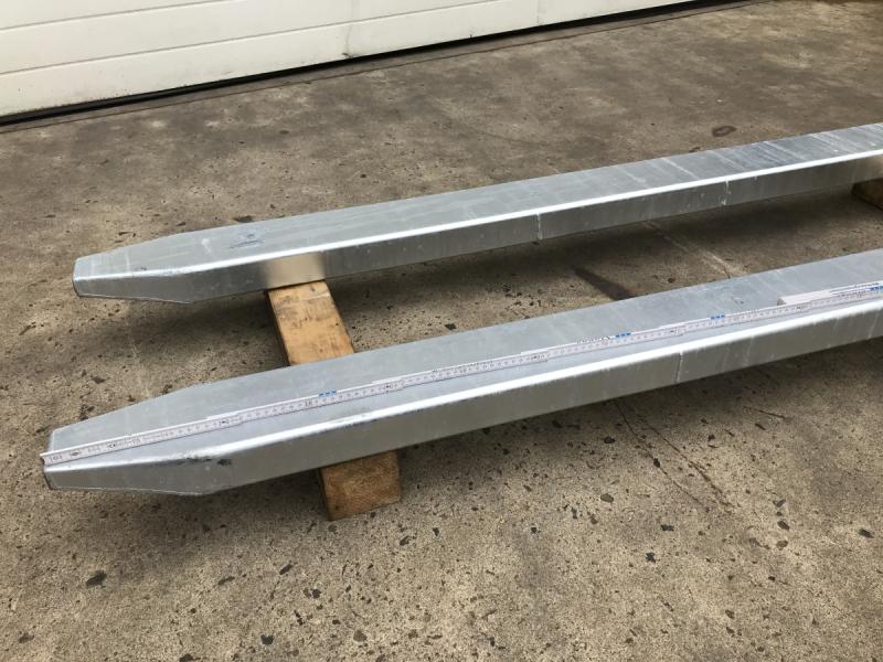 Gabelzinken Verlängerung in geschlossener Ausführung, Gabelverlängerung für Gabelstaplergabeln Gabelzinkenverlängerungen, Gabelzinken, Staplerzinken