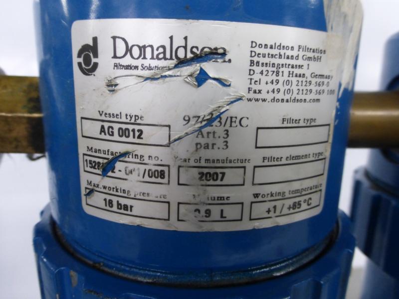 Filterarmatur, Filtereinheit für Kompressoranlagen, Doppelfilter, Stufenfilter Filterarmatur, Filtereinheit für Kompressoranlagen, Doppelfilter, Stufenfilter