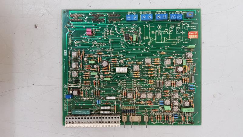 Vorschubregler Platine