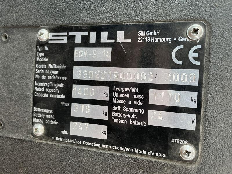 E-Deichselstapler, Elektro-Gehstapler, Mitfahr-Deichselstapler 1400 kg, Hubhöhe 5475 mm E-Deichselstapler, Elektro-Gehstapler, Mitfahr-Deichselstapler 1400 kg, Hubhöhe 5475 mm