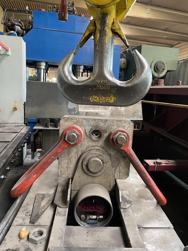 Zugkraftmeßgerät, Kranwaage mit Speicher und Drucker für die Messwerte