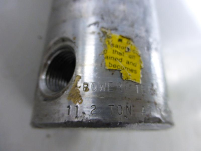 Einfachwirkender Hydraulikzylinder mit Federrückzug, Hydraulikstempel, Lukaszylinder