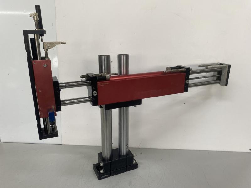 Pneumatischer Pick & Place Manipulator, Ladeeinheit wie Scara Roboter