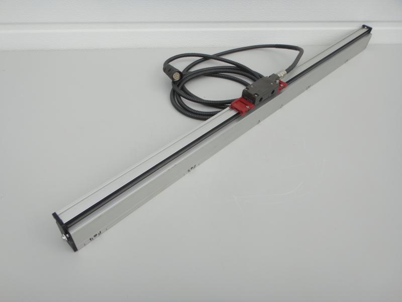 Glasmaßstab, inkrementales Längenmesssystem, Linear Scale, Maßstab mit Glaslineal für Positionsanzeige