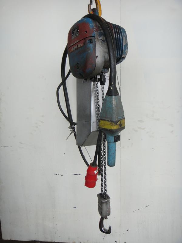 E-Kettenzug, Elektro Hubwerk, Kran 500 kg mit 15 Meter Hakenweg