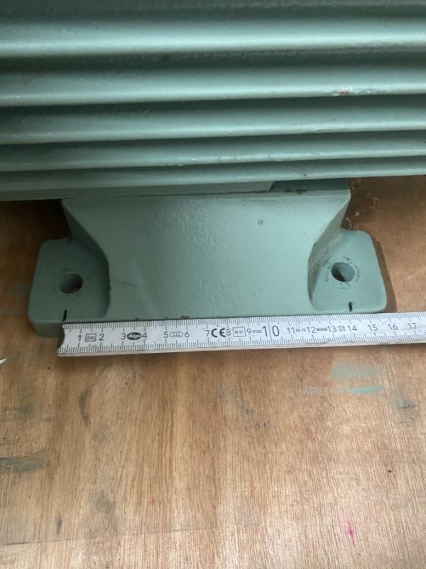 Radialventilator, Lüfter, Dahlander Elektromotor, Drehstrommotor mit 2 Drehzahlen 1,6 kW + 6 kW