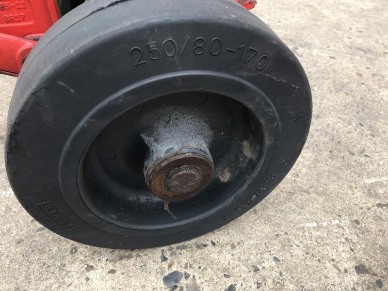 Rollpalette mit Hebelroller, Schwerlastanhänger, Pritschenanhänger Industrieanhänger, Materialanhänger, Transportwagen, Schwerlastwagen
