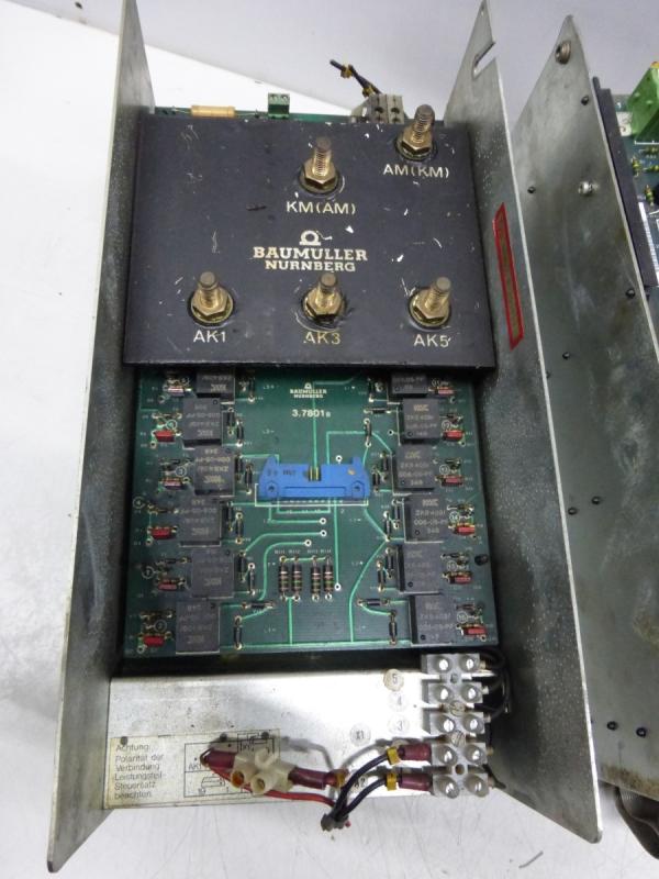 Regelverstärker, Stromrichter, Gleichstrom Antriebsregler, Motorsteuerung aus Drehmaschine