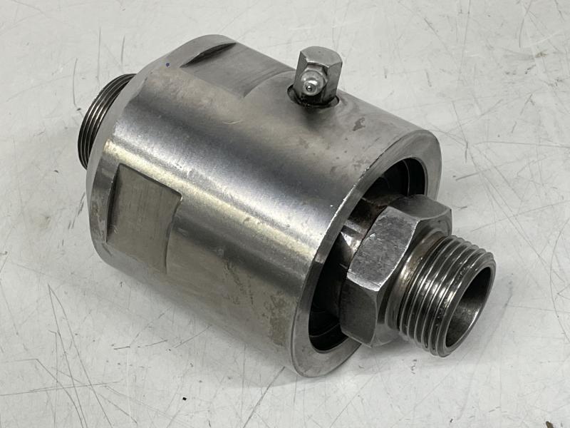 Drehdurchführung, Rotorgetragene Einkanal Rotationsdurchführung für Druckluft