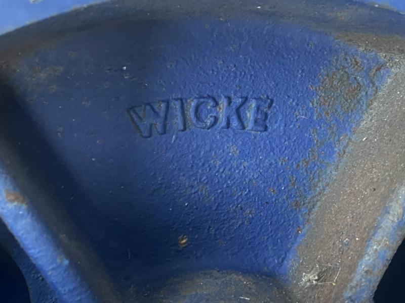 4 Stück Containerräder für ISO-Container, Containerfahrwerk, Containerrollen, Seecontainer Radsatz