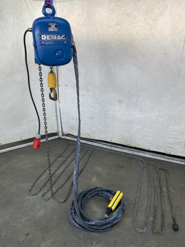 E-Kettenzug, Elektro Hubwerk, Kran