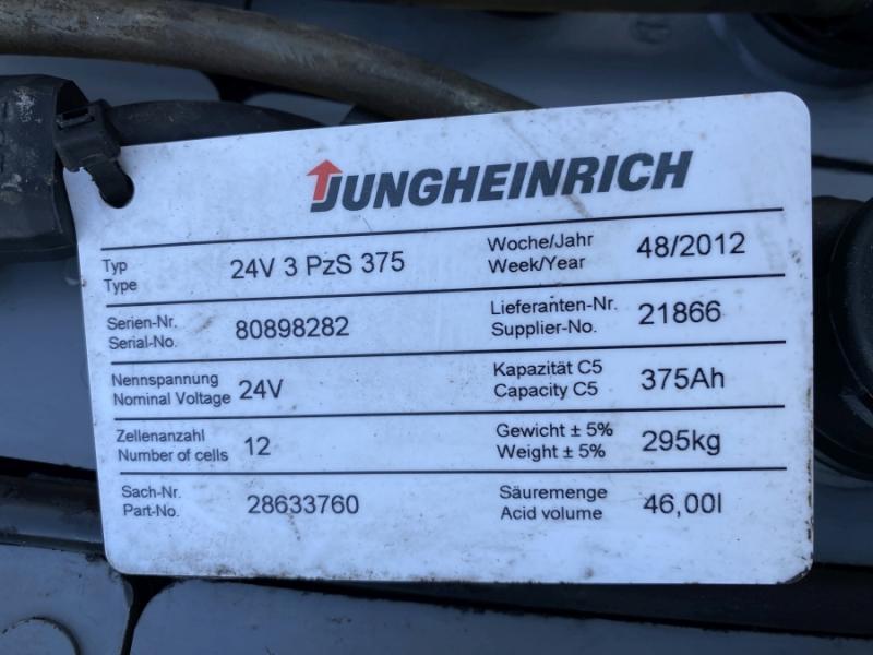Elektro - Gehstapler, Deichselstapler, Traglast 1400 kg, Hubhöhe 4300 mm