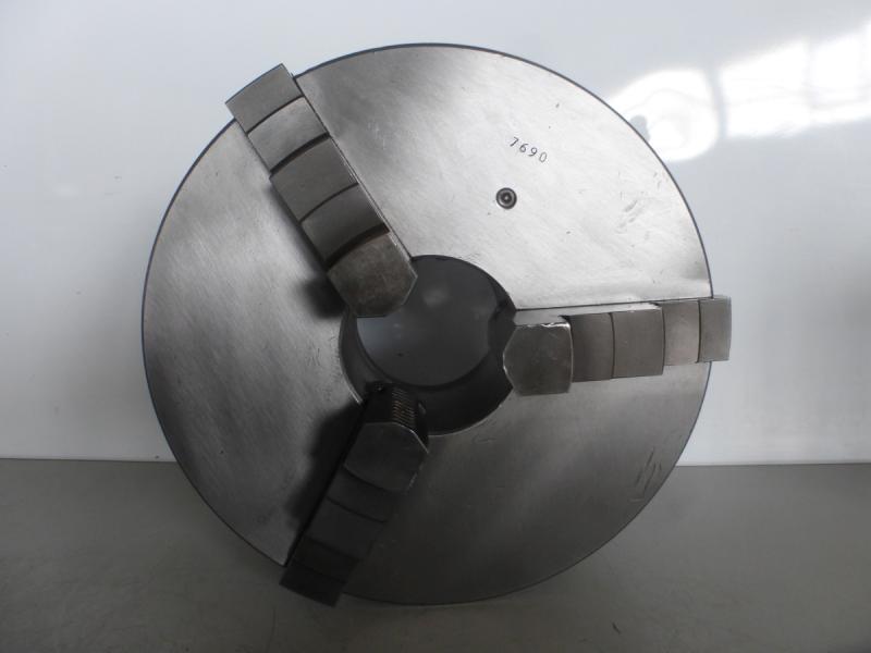 3-Backen Planspiral-Drehfutter