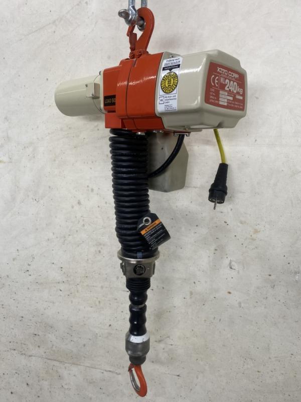 E-Kettenzug, Elektrokettenzug, Elektro Hubwerk, Kran, Manulift 240 kg