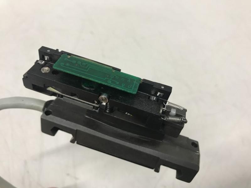 Abtasteinheit, Abtastkopf für Glasmaßstab Heidenhain LS 403, inkrementales Längenmesssystem, Linear Scale Abtasteinheit, Abtastkopf für Glasmaßstab Heidenhain LS 403, inkrementales Längenmesssystem, Linear Scale