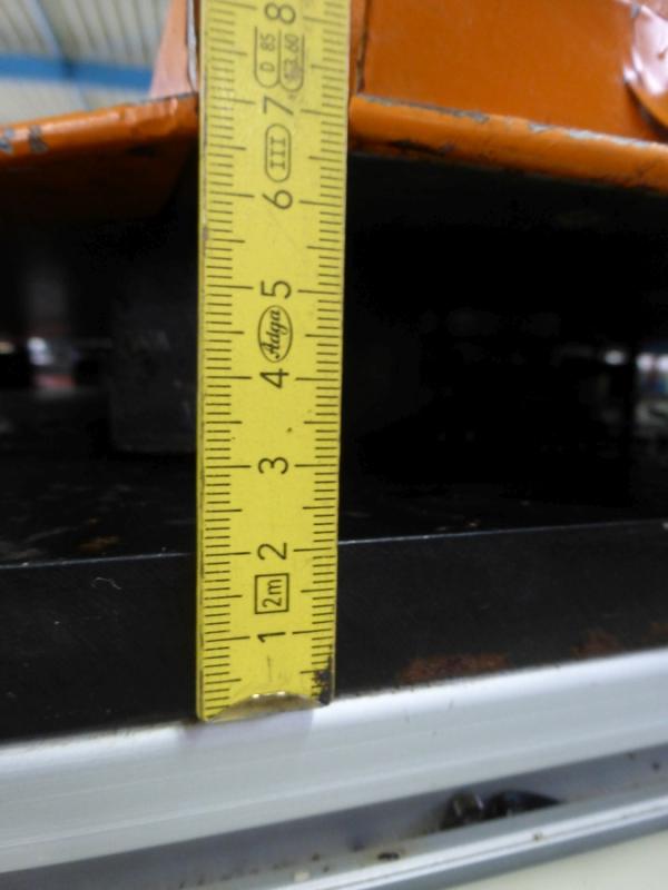 Wendetisch 180° Rasttisch, Drehtisch mit Unterbau aus Aluminium Systemprofil 