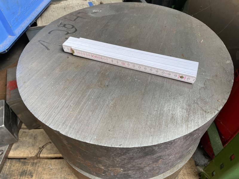 160 kg Werkzeugstahl, Kaltarbeitsstahl 1.2842, Rundmaterial, Wellenabschnitt, Welle, Stahlklotz
