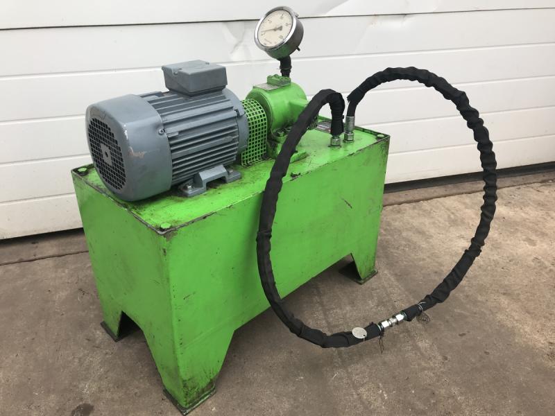 Hydraulikaggregat mit Hydraulikpumpe Hydraulik Aggregat mit Flügelzellenpumpe