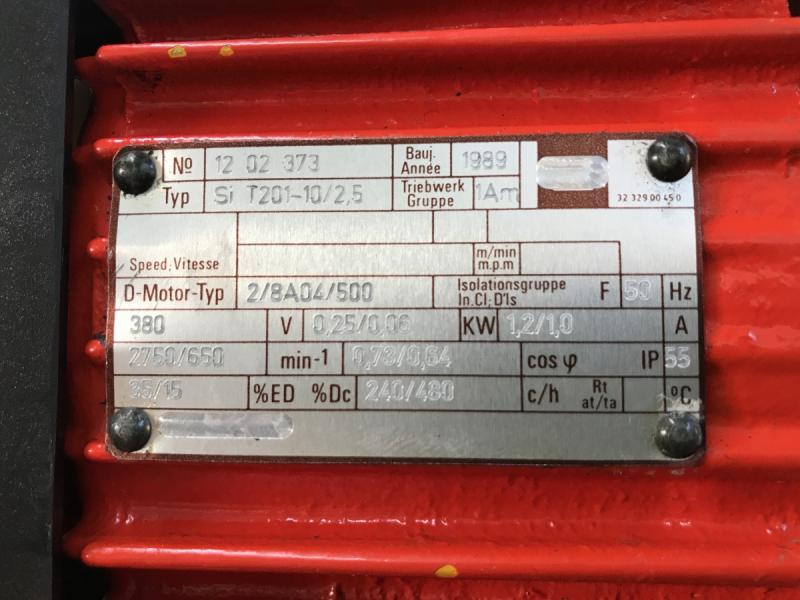 E-Kettenzug, Elektro Hubwerk, Kran