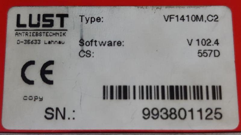 Frequenzumrichter SmartDrive VF1000, 3 Phasen, 4 kW