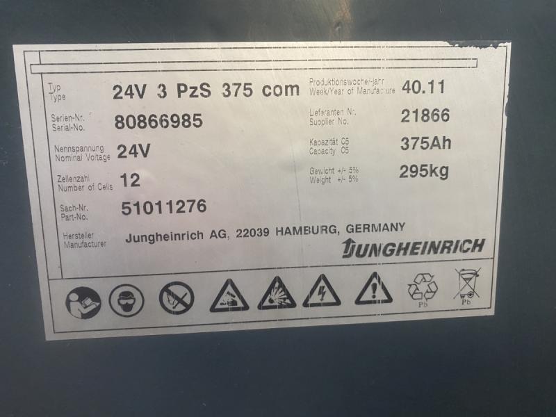 Elektro - Gehstapler, Deichselstapler, Traglast 1400 kg, Hubhöhe 4300 mm