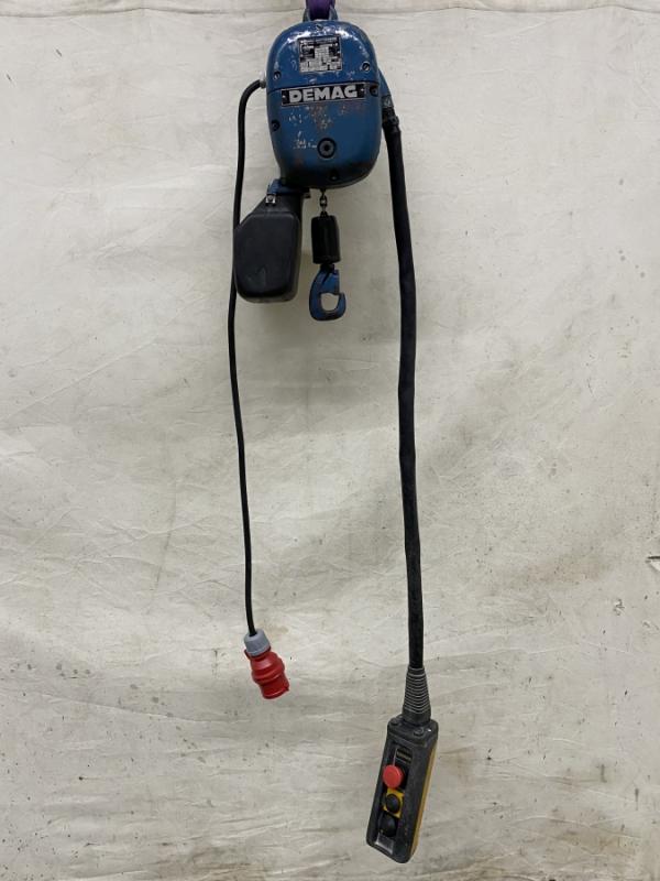 Elektro-Kettenzug, Kran 125 kg mit Feinhub