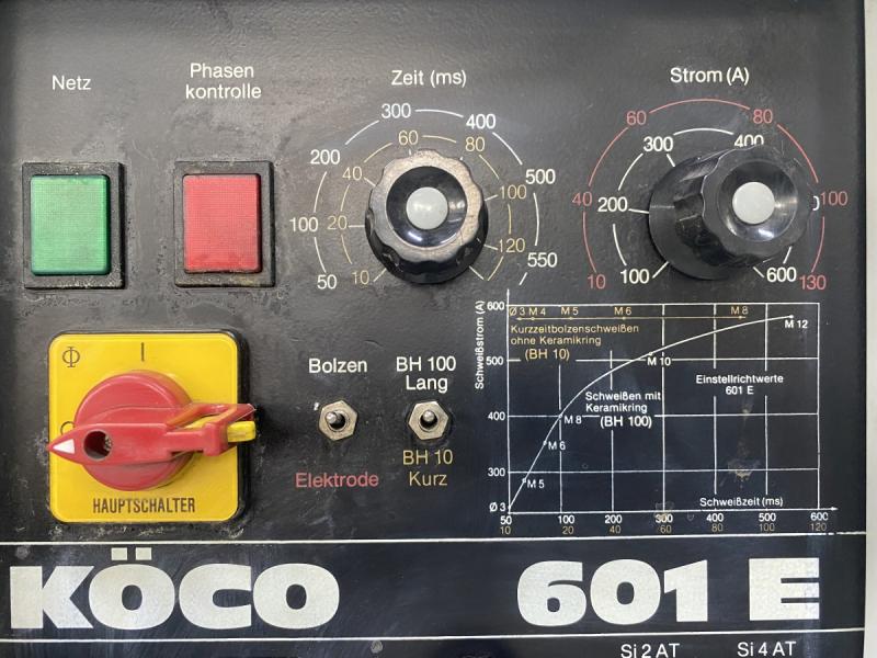 Bolzenschweißgerät, Widerstandschweißmaschine mit Kondensatorentladetechnik