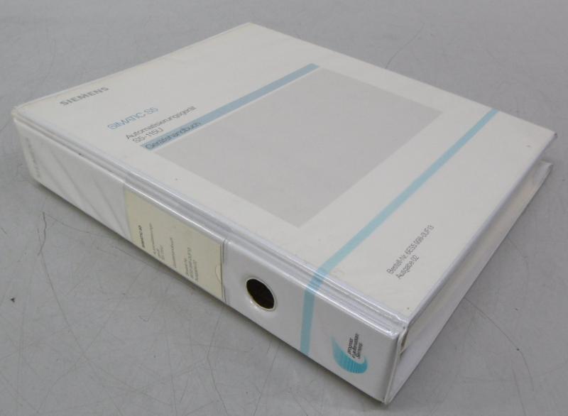 Handbuch, Programmieranleitung, Betriebsanleitung, Bedienungsanleitung,  Gerätehandbuch Automatisierungsgerät, STEP5, 